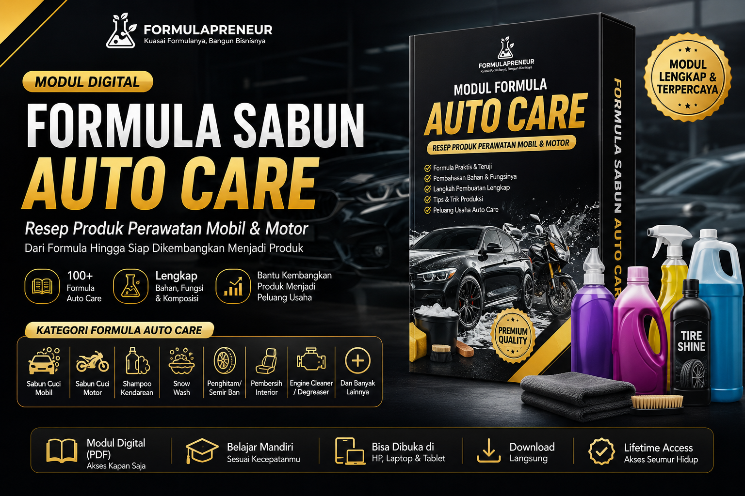 RESEP SABUN AUTOCARE