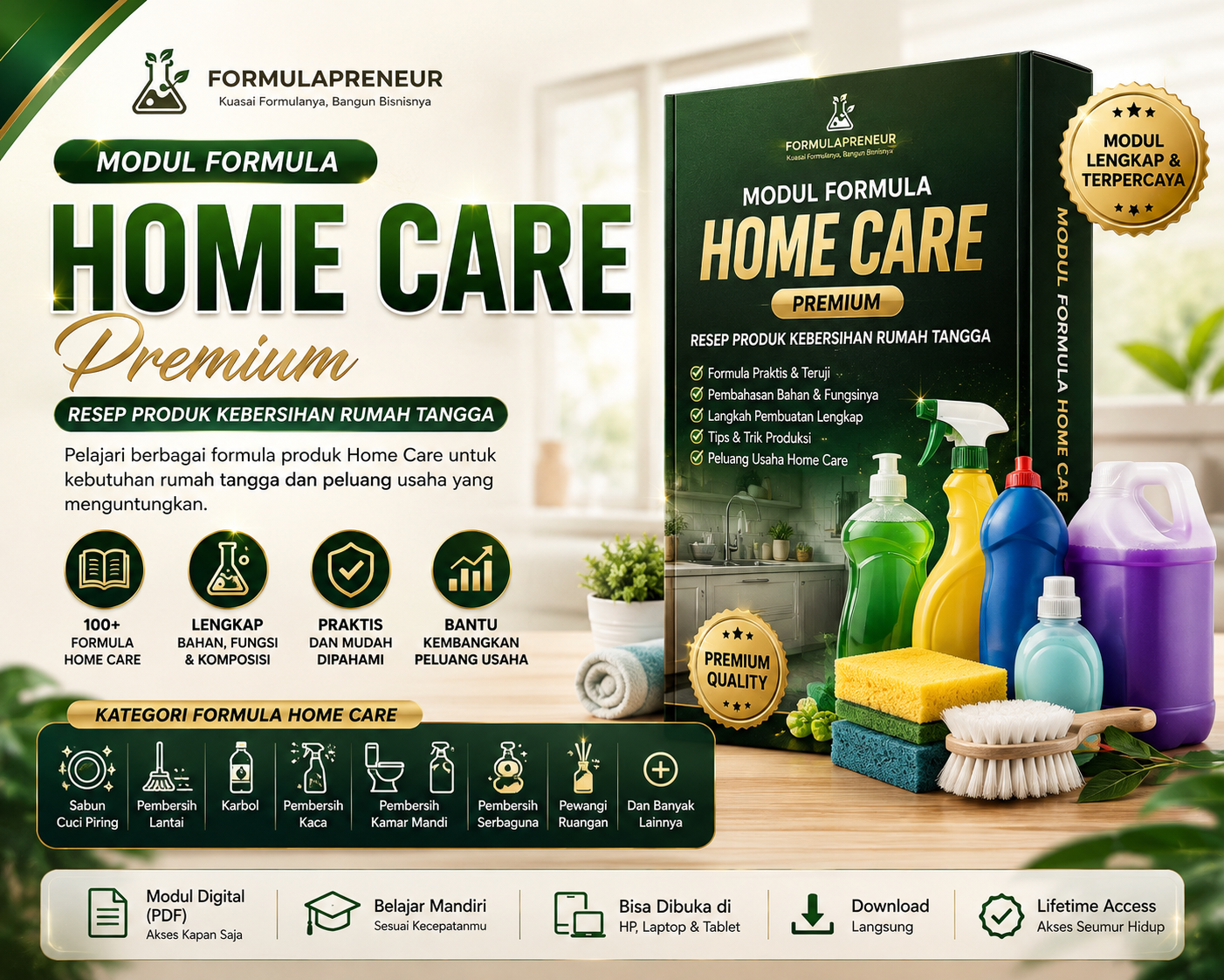 RESEP SABUN HOME CARE